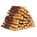 MON2SUN Dog Treats, 5 Inch Triple Flavor Wrapped Rawhide Sticks, 31.75oz