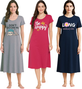 monaarch Women Nightdress