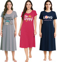 monaarch Women Nightdress
