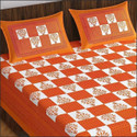 MONAYRA Cotton Double Flat 144 TC Jaipuri