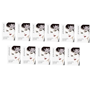 mond39sub pure rejuvenating renewing amp moisturizing beauty instant face sheet facial mask for glowing skin for women and men pack of 11