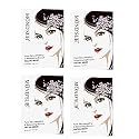 MOND'SUB Pure Rejuvenating,Renewing &amp; Moisturizing Beauty Instant Face Sheet Facial Mask for Glowing Skin for Women and Men (Pack of 4))