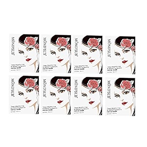 mond39sub pure renewing rejuvenating amp moisturizing beauty face sheet facial mask for glowing skin for women and men pack of 8
