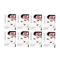 MOND'SUB Pure Renewing, Rejuvenating &amp; Moisturizing Beauty Face Sheet Facial Mask for Glowing Skin for Women and Men (Pack of 8)