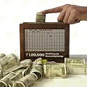 SHAYONAM Money Bank Wooden Piggy Bank for Kids &amp; Adults, Coin Box with Carved Design, Savings Box, Mini Bank, Wooden Coin Box, Money Saver, Piggy Bank with Numbers01/*-