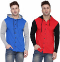 Money Leaf Men Solid Casual Multicolor Shirt