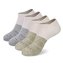 MONFOOT 10-20 Pairs Low Cut Cotton Ankle Socks Women Men Moisture-Wicking