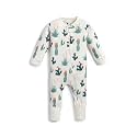 MONICA + ANDY One Piece Baby Pajamas, 100% Organic Baby Clothes for Girls and Boys, Sizes For Newborn and Infant