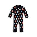 MONICA + ANDY One Piece Baby Pajamas, 100% Organic Baby Clothes for Girls and Boys, Sizes For Newborn and Infant