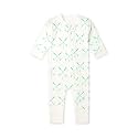 MONICA + ANDY One Piece Baby Pajamas, 100% Organic Baby Clothes for Girls and Boys, Sizes For Newborn and Infant