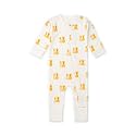 MONICA + ANDY One Piece Baby Pajamas, 100% Organic Baby Clothes for Girls and Boys, Sizes For Newborn and Infant