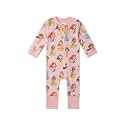MONICA + ANDY One Piece Baby Pajamas, 100% Organic Baby Clothes for Girls and Boys, Sizes For Newborn and Infant