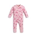 MONICA + ANDY One Piece Baby Pajamas, 100% Organic Baby Clothes for Girls and Boys, Sizes For Newborn and Infant