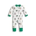 MONICA + ANDY One Piece Baby Pajamas, 100% Organic Baby Clothes for Girls and Boys, Sizes For Newborn and Infant