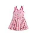 monica + andy Short Sleeve Let's Dance Dress, Organic Cotton Playwear Clothes for Girls, Kids, Toddler &amp; Infant Sizes