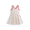 monica + andy Short Sleeve Let's Dance Dress, Organic Cotton Playwear Clothes for Girls, Kids, Toddler &amp; Infant Sizes