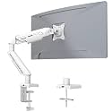 Fydeamer White Monitor Arm for 17-35" Screen up to 24.3lbs