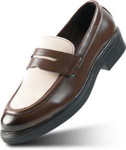 MONKSTORY Monkstory Cosmopolitan Contrast Penny Loafers -
