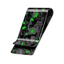 MONOCARBON Carbon-Fiber-Money-Clip-for-Men, Minimalist-Money-Holder for Cash, High Elastic Carbon-Fiber-Wallet, Slim and Durable