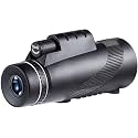 Monocular Telescope - 10X42 High Power Monocular for Bird Watching, Waterproof HD Monocular with Tripod,FMC BAK4 Prism Monocular for Bird Watching, Sports