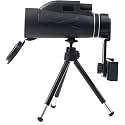 Monocular Telescope, Focusing Zoom HD Waterproof Monocular Telescope with Carrying Bag Phone Adapter Lens, Lightweight Monocular for Bird Watching