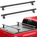 MONOKING Mid Size Truck Bed Rack, Adjustable Low Profile Cargo Rack for Tacoma Gladiator Colorado Canyon Ranger Frontier Maverick, Pickup Bed Rack for Camping Overland Gear