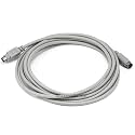 Monoprice 100518 10-Feet MDIN8 M/M Cable for Mac+/Imagewriter II, Beige (100518)