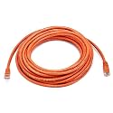Monoprice 25-Feet 24AWG Cat6 500MHz Crossover Ethernet Bare Copper Network Cable, Orange (102386)