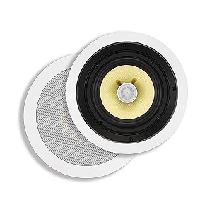 monoprice caliber in-ceiling speakers 65in fiber 2-way pair