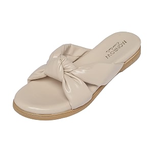 MONROW Diya Leather Flat for Women Girls
