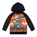 Monster Jam Boys' Fleece Pullover Hoodie Toddler to Big Kid