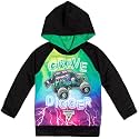 Monster Jam Boys' Fleece Pullover Hoodie Toddler to Big Kid