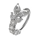 Monster Piercing 316L Surgical Steel CZ Jeweled