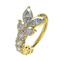 Monster Piercing 316L Surgical Steel CZ Jeweled