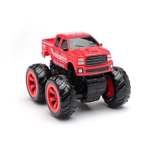 monsto monster toy truck for kids off road 4x4 toy car for kids fire red
