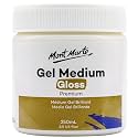 Mont Marte Premium Gel Medium Gloss 8.5oz (250ml), Suitable for Acrylic Paints