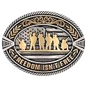 Montana Silversmiths Flag Series Attitude Western Belt Buckle
