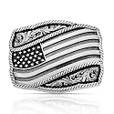 Montana Silversmiths Flag Series Attitude Western Belt Buckle