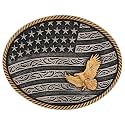 Montana Silversmiths Flag Series Attitude Western Belt Buckle