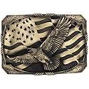 Montana Silversmiths Flag Series Attitude Western Belt Buckle