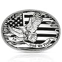 Montana Silversmiths Flag Series Attitude Western Belt Buckle