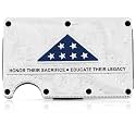 Montana Silversmiths Made in the USA Western Lifestyle Credit Card &amp; Cash Case (Folds of Honor Remembrance)