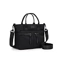 Lee Mini Nylon Tote Bag for Women, Multi Pocket Crossbody Purse with Zipper