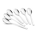Montavo by FnS 6 Pieces Stainless Steel Dinner Spoon Set for Home, Kitchen &amp; Dining | 17.5 cm Long | Premium Table Spoons for Home, Kitchen &amp; Dining | Dishwasher Safe Flatware Cutlery Trendz Design