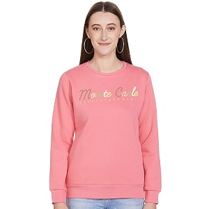 Monte Carlo Embroidered Cotton Blend Round Neck