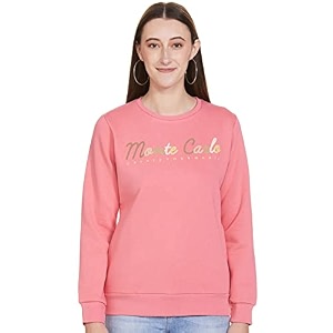 Monte Carlo Embroidered Cotton Blend Round Neck