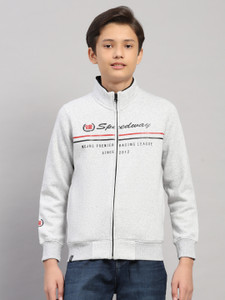 MONTE CARLO Full Sleeve Printed Boys Jacket