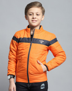 MONTE CARLO Full Sleeve Printed Boys Jacket