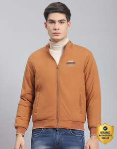 monte carlo full sleeve solid men jacket