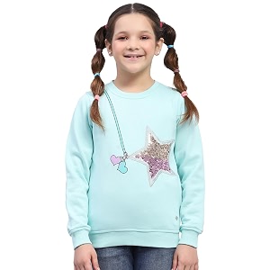 Monte Carlo Girls Printed Round Neck Full